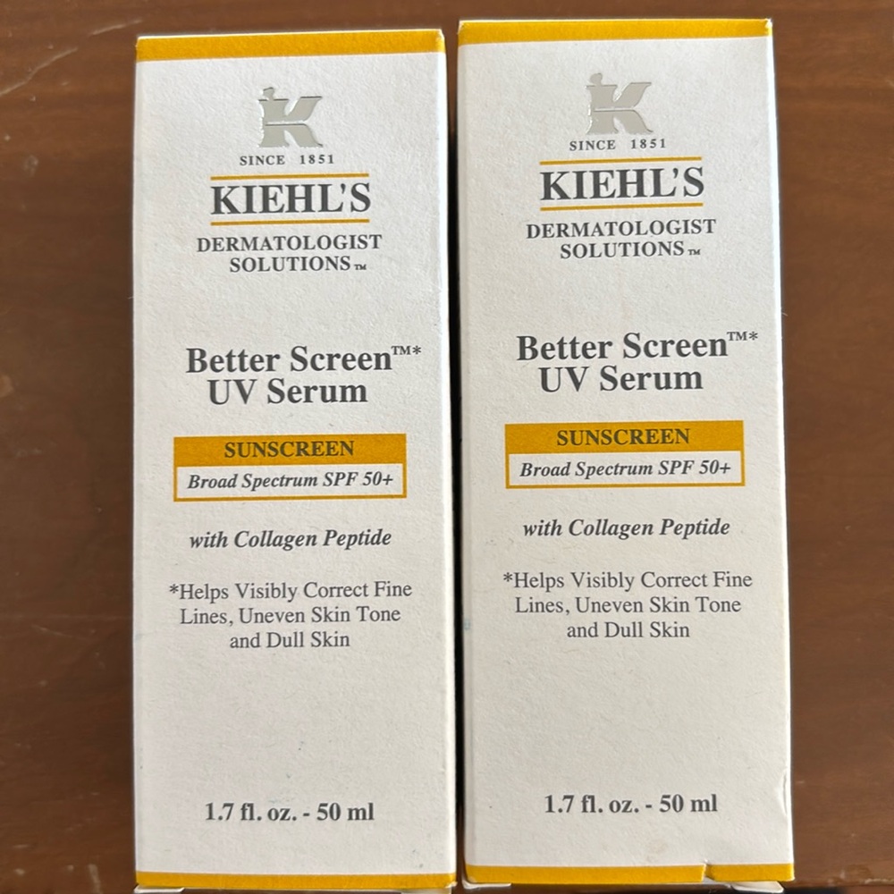 Kiehl’s Better Screen Sunscreen 2 Pack!